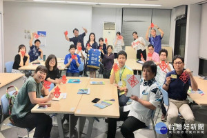 學員展示成果。