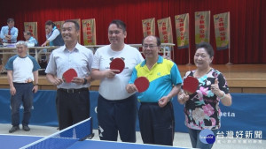 士林杯桌球推廣賽　議員組隊.以球會友