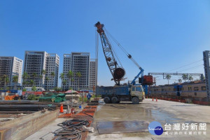臺南市區鐵路地下化計畫積極全面展開施工