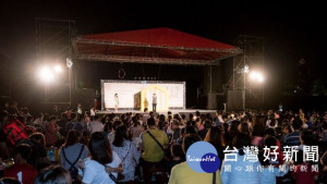 「2019桃園藝術巡演—新象創作劇團《想飛》於平鎮公園舉行。


