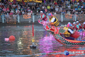 南投副縣長陳正昇多年來都擔任奪標手。（縣府提供）