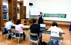 南投縣太極美地發展協會辦理「太極假期導覽解說人員培訓」課程，11日驗收成果，20位學員順利通過。