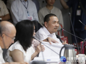 侯友宜出席內政部都委會審議新泰塭仔圳市地重劃案，闡述新北市府對重劃案的立場與願景