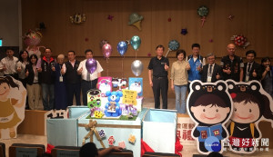 熊愛閱讀護照改版啟動儀式。（記者扶小萍攝）