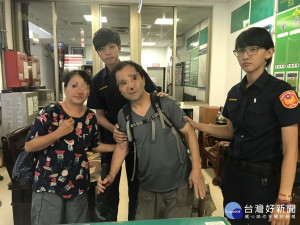 老翁登山遇豪大雨走失，龍警調閱監視器緊急協尋助返家。