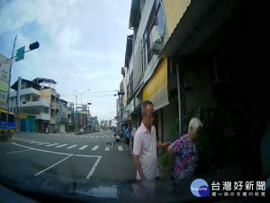 走失的老婦人。林重鎣攝