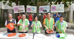 打擊登革熱，彰化縣全面啟動校園社區防治。圖／記者鄧富珍攝