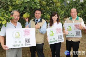 民眾購買麻豆文旦，要認定產地團體商標。