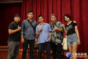 臺北市議員「呱吉」邱威傑赴縣府，分享從網紅到議員的歷程