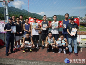 集集警分局暑期保護少年青春專案　結合街頭3對3籃球賽預防犯罪宣導活動