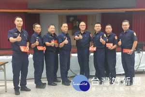 北港警分局多項勤業務考核獲縣警局評列績優，分局長王立德肯定員警辛勞與努力，特公開頒獎表揚予以嘉勉。