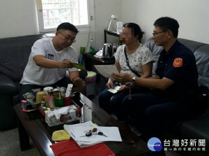 所長成功阻詐。林重鎣攝