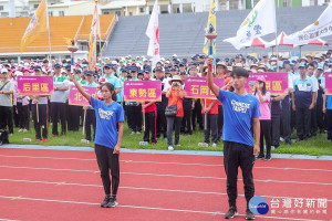 八千好手齊聚一堂　中市全市運動會開幕