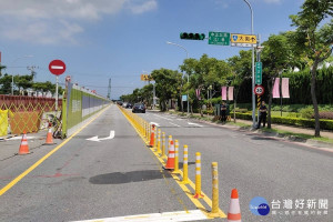 蘆竹分局改善交通工程巧思     保障民眾行的安全