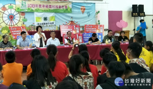 南投縣農會舉辦四健作業組競賽。（記者扶小萍攝）
