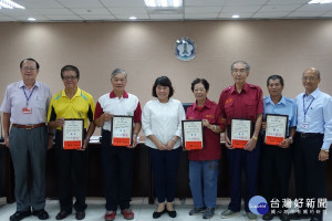 表揚嘉義市108年績優里、社區守望相助隊 市長黃敏惠感謝協勤民力的付出