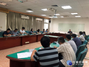 南投縣環保局啟動預警二級應變指揮中心。（縣府提供）