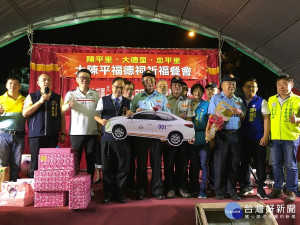 中市補助添購巡邏車　守望相助隊能量再升級