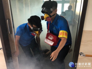 強化災害應變能力　中市護理之家防災演練逼真