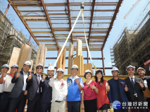 樹德半山夢工廠20舉行上樑典禮。（縣府提供）
