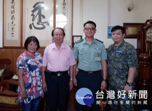 雲縣後備指揮部指揮官林鼎育上校拜訪輔導中心及地區組訓顧問，精進後備軍人服務工作。
