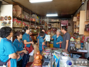 水里分隊辦理災後訪視及宣導