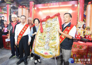 媽祖聯合祈福典禮，明年爐主交接。