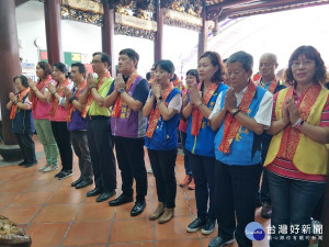 開化寺紀念觀世音菩蕯出家紀念祭典。圖／記者鄧富珍攝