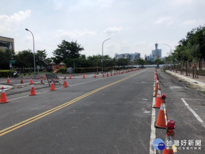 台中東區樂業一路10/21起施工封閉　籲用路人提早改道（圖／台中市政府提供）