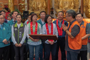 針對近期陳同佳擬來台投案議題爭議，總統蔡英文22日明確回應，我方從沒有放棄司法管轄權，但香港政府看起來是不願意實施司法管轄權。（圖／總統府Flickr）