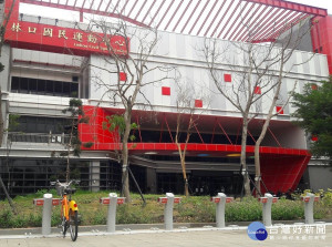 林口國民運動中心前建置的YouBike站27日起營運