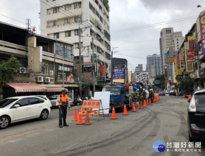中市黎明路雨水下水道免開挖工程　獲優良地下管道工程獎肯定