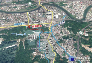 計畫範圍示意圖（圖／台北市政府提供）