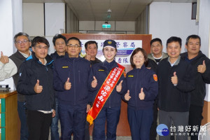 藝人梁佑南擔任佳里分局宣導大使。