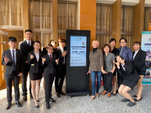 南開科大甄選300名同學參與杜拜世博餐飲服務實習。（南開提供）