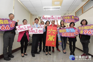 彰化啟動機構喘息服務最高補助六萬，縣長王惠美呼籲民眾善加利用。圖／記者鄧富珍攝
