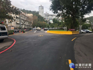北市博嘉實小路口截角改善　提升學童通行安全