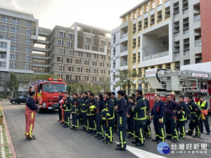 強化選舉消防安全　中市計票中心實地災防演練