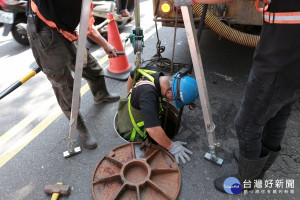 維護都市靜脈暢通　北市春節污水清管24小時不休息