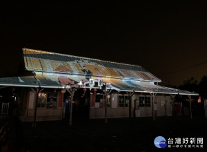 光雕秀讓集集燈會呈現嶄新的風貌！〈記者吳素珍攝〉