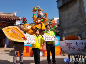 彰化 古城萬人提燈踩街「神明祈福主燈」安座2/8登場。圖／記者鄧富珍攝