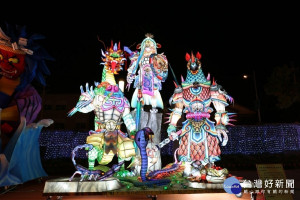 選出「人氣王」　台灣燈會最佳人氣花燈票選中（圖／台中市政府提供）