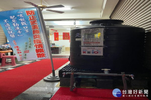消毒用次氯酸水安裝完成。