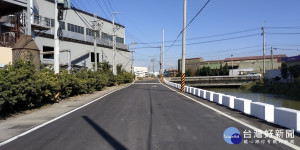 龍井區忠和中排水護岸復建完成　保障民眾用路安全