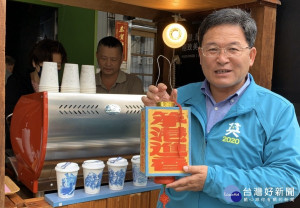「彰化媽」進香咖啡免費喝，為防疫醫護人員加油打氣！

