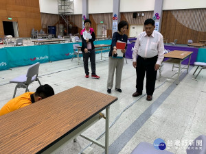 南投縣府積極規劃異地辦公地點。（縣府提供）