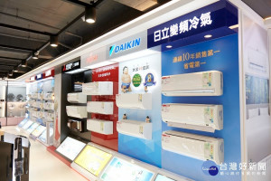 全國電子Digital City 空調品牌齊全，品項多且新穎。