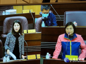 ▲  舒翠玲議員分析文化建設缺失，建議文化局長莊秀美為桃園先打根基   。（圖／記者馬虞海攝）