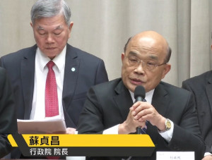 行政院長蘇貞昌（圖／翻攝自行政院開麥啦2 YouTube）