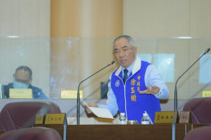 桃園市議會國民黨團總召徐玉樹。